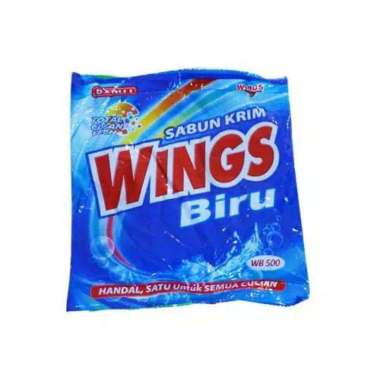 WINGS BIRU SABUN COLEK CREAM 500K /PCS