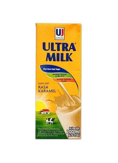 ULTRA KARAMEL SLIM MILK 200ML /PCS