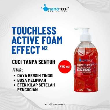 TOUCHLESS ACTIVE FOAM EFFECT - NANOTECH - SHAMPOO CUCI TANPA SENTUH