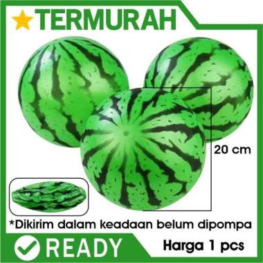 BOLA KARET SEMANGKA mainan anak buah motif watermellon ball toy toys