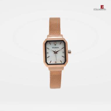Jam Tangan Wanita - Elizabeth | Mesh Strap 2203-0669 Brown