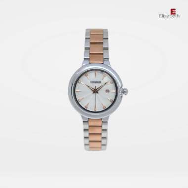 Jam Tangan Wanita - Elizabeth | Chain Strap 2201-0904 Silver