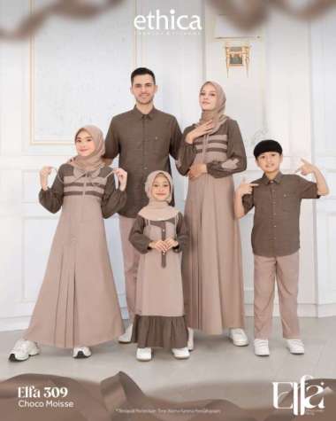 Sarimbit Ethica Terbaru 2025 Elfa 309 Choco Moisse Ayumi 532 Kahfi 344 Ayumi Kids 38 Kahfi Kids 244 