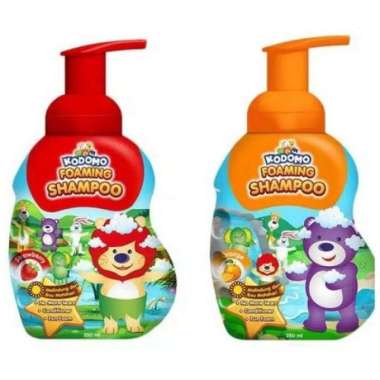 Kodomo Shampoo Botol pump 250mL Orange