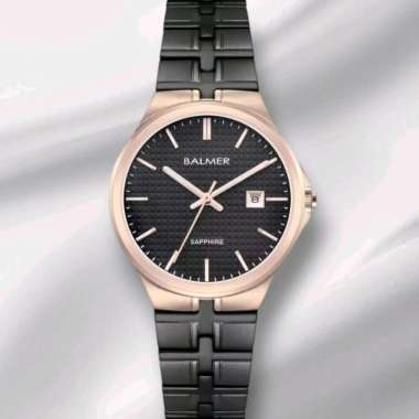 Balmer B-2727L black rose jam tangan cewek original