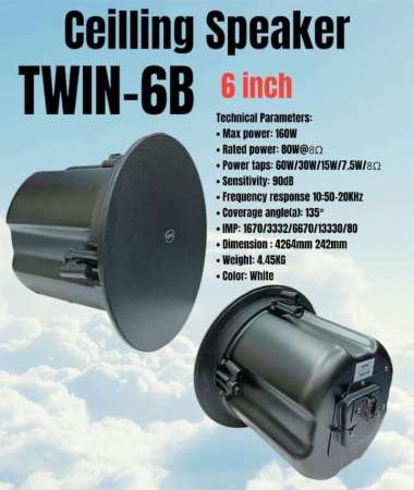 Speaker Ceiling vpk Twin 6 Twin6
