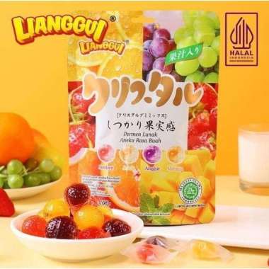 Lianggui Permen Lunak Cream Buah 108gr
