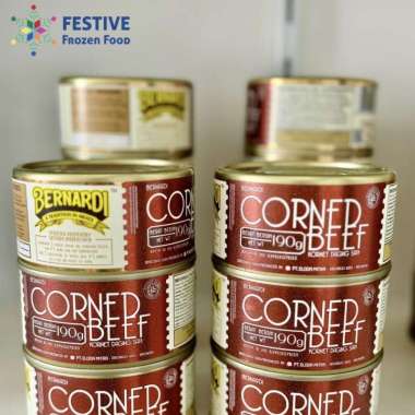 Bernardi Corned Beef 190gr Kornet Sapi
