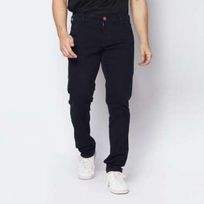 2nd RED Celana Panjang Pria Katun Chinos Slim Fit Cheers Mate Navy Blue 112503
