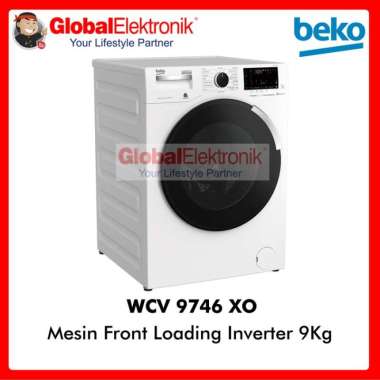 PROMO MESIN CUCI FRONT LOADING BEKO WCV-9746XO 9kg 9746XO