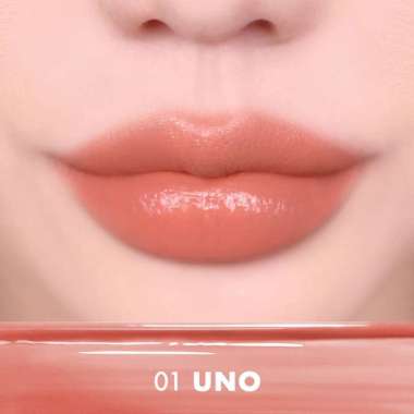 SOMETHINC Makeup Forever Stay Comfort Lip Glaze - Somethinc Lip Glaze 01. UNO