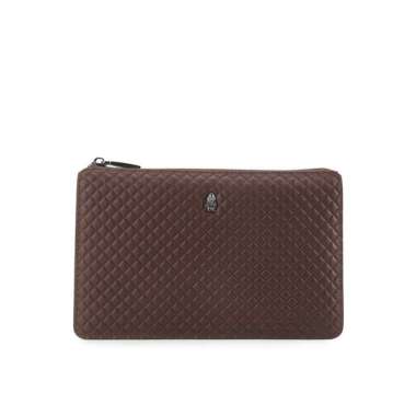 Hush Puppies Scottie Clutch Pria Dark Brown