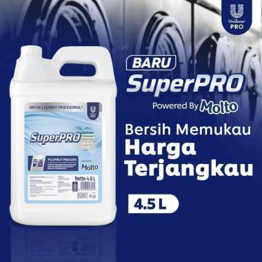 Molto Superpro Softener Pelembut dan Pewangi Pakaian Jerigen [4.5 L]