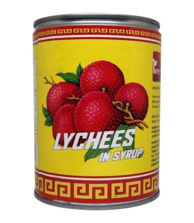 Lychees In Syrup / Buah Leci Kaleng IKPS Brand 567 Gram