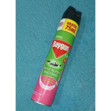Baygon Aerosol 675ml | Anti Nyamuk, Lalat, Kecoa | Semprotan Nyamuk