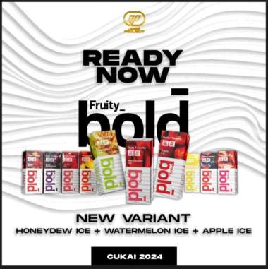 Liquid BOLD Fruity Series Mangga Lychee Watermelon 30ml 12mg Cukai Resmi Joss Project LYCHEE ICE