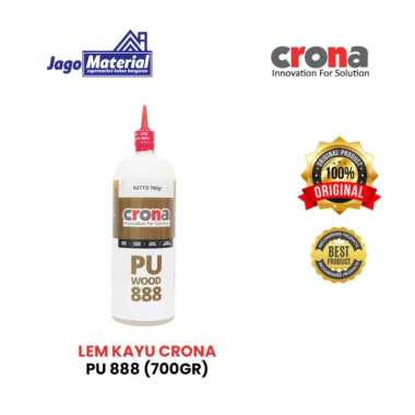 Crona PU Wood 888 700gr - Lem Kayu - Lem Madu - Lem Busa
