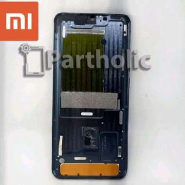 MIDDLE FRAME / TULANG TENGAH XIAOMI MI NOTE 10 / NOTE 10 PRO / NOTE 10 LITE Black