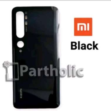 BACKDOOR / PENUTUP BELAKANG XIAOMI MI NOTE 10 / NOTE 10 PRO Black