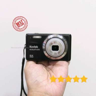 Camera Kamera Digital Poket Kodak Easyshare M23 HD Movie 5x Opticalzoom 14MP Hitam Murah