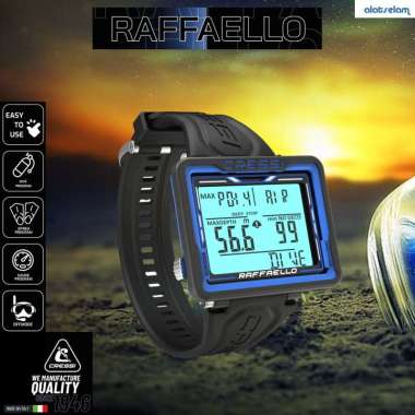 Cressi Raffaello Dive Computer - Unisex Scuba Dive Computer, Dive Computer Scuba Diving Apnea , Gaug