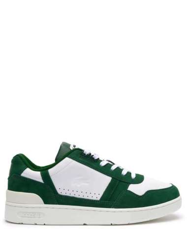 Sepatu Pria Lacoste T-Clip 124 4 SMA Green (747SMA00701R5) ORI 42