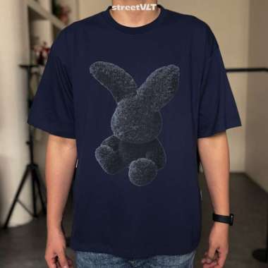 ADLV Fuzzy Rabbit Short Sleeve T-Shirt Acme De La Vie 1 Navy