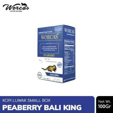 Jual Worcas Kopi Luwak Liar Bali King 100gr - Classic Box Di