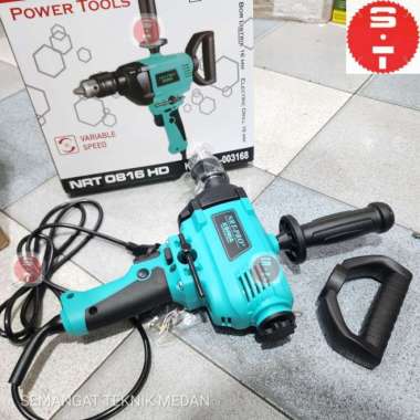 0816HD MESIN BOR BESI DRILL PENGADUK MIXER CAT 16MM NRT PRO 0816 HD
