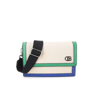 Obermain Scianna Crossbody Bag Wanita Beige