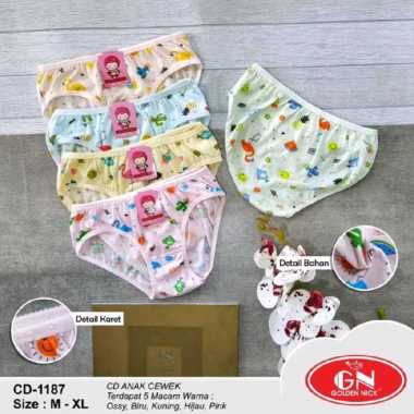 Celana Dalam Anak Golden Nick CD Anak Balita Anak SD Celana Dalam Anak Perempuan M
