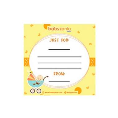 Babyzania Gift Card Kartu Ucapan Happy Birthday / Congratulations Just For
