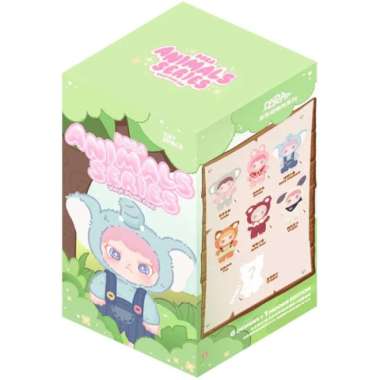 Heyciao TNT Space Dora Animals Series Vynil Plush Doll Keychain Bag Charm BlindBox