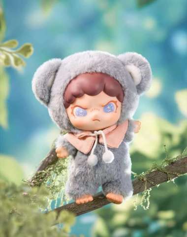 Heyciao TNT Space Dora Animals Series Vynil Plush Doll Keychain Bag Charm Koala