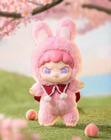 Heyciao TNT Space Dora Animals Series Vynil Plush Doll Keychain Bag Charm Bunny