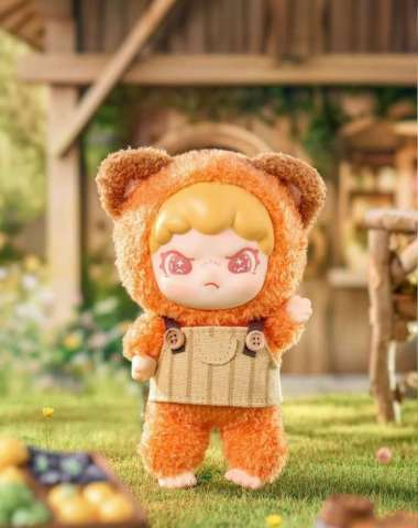 Heyciao TNT Space Dora Animals Series Vynil Plush Doll Keychain Bag Charm Fox