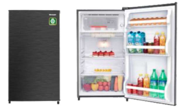 Kulkas 1 Pintu SHARP 133 liter SJ-N162N-HS