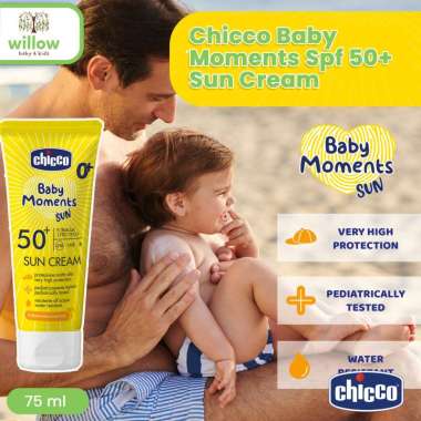 Sun Care Bayi - Chicco Baby Moments Spf 50+ Sun Cream 75Ml