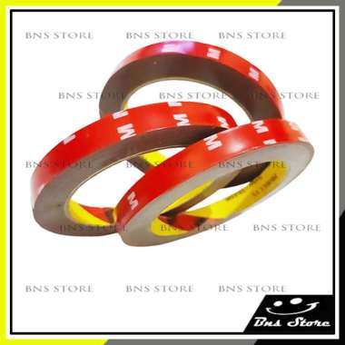 Double Tape VHB 1,2cm x 4,5m Dobel Tape Isolasi 0,5 1/2 Inch Automotive 12mm x 4,5M 12 mm X-3M -+1,2