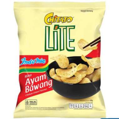 Chitato lite ayam bawang / rumput laut / salmon teriyaki / beef BBQ 68 gram ayam bawang
