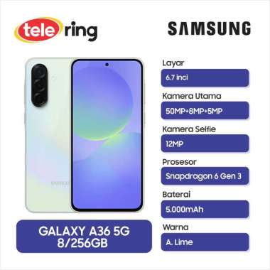 HP SAMSUNG A36 5G 8/256GB LIME