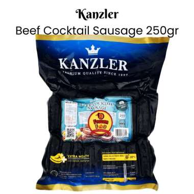 Kanzler Beef Cocktail Sausage 250gr