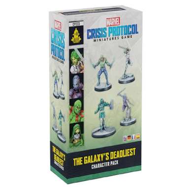 Marvel Crisis Protocol Galaxy Deadliest Character pack