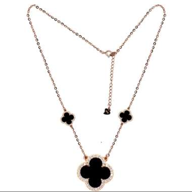 Dparis Kalung Van Cleef Black LMD353