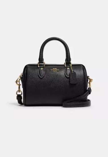 Coach Mini Rowan Crossbody Black