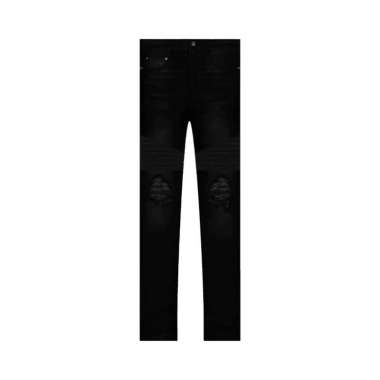 RUCAS Classic Biker Python Jeans Black 29 Black