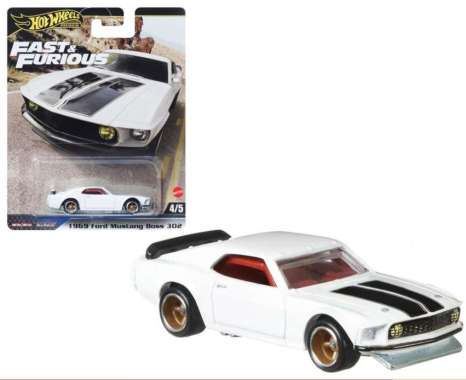 Hot Wheels Premium Fast Furious 1969 Ford Mustang Boss 302