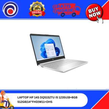 LAPTOP HP 14S DQ5152TU I5 1235U|8+8GB|512GB|14"FHD|W11+OHS