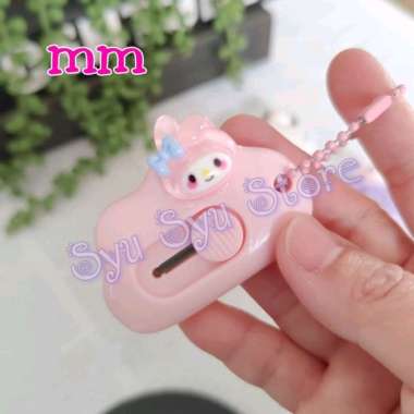 Gantungan Cutter Kuromi My Melody Cinnamoroll Pochacco Pompompurin AWAN My Melody