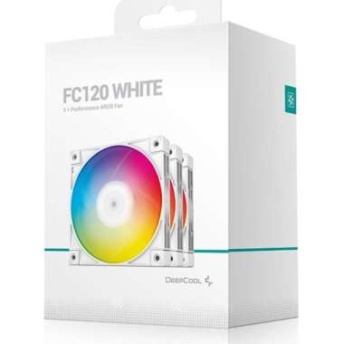 Fan Casing Deepcool FC120 ARGB WHITE FAN CASING (3 IN 1) 12cm ARGB WHITE